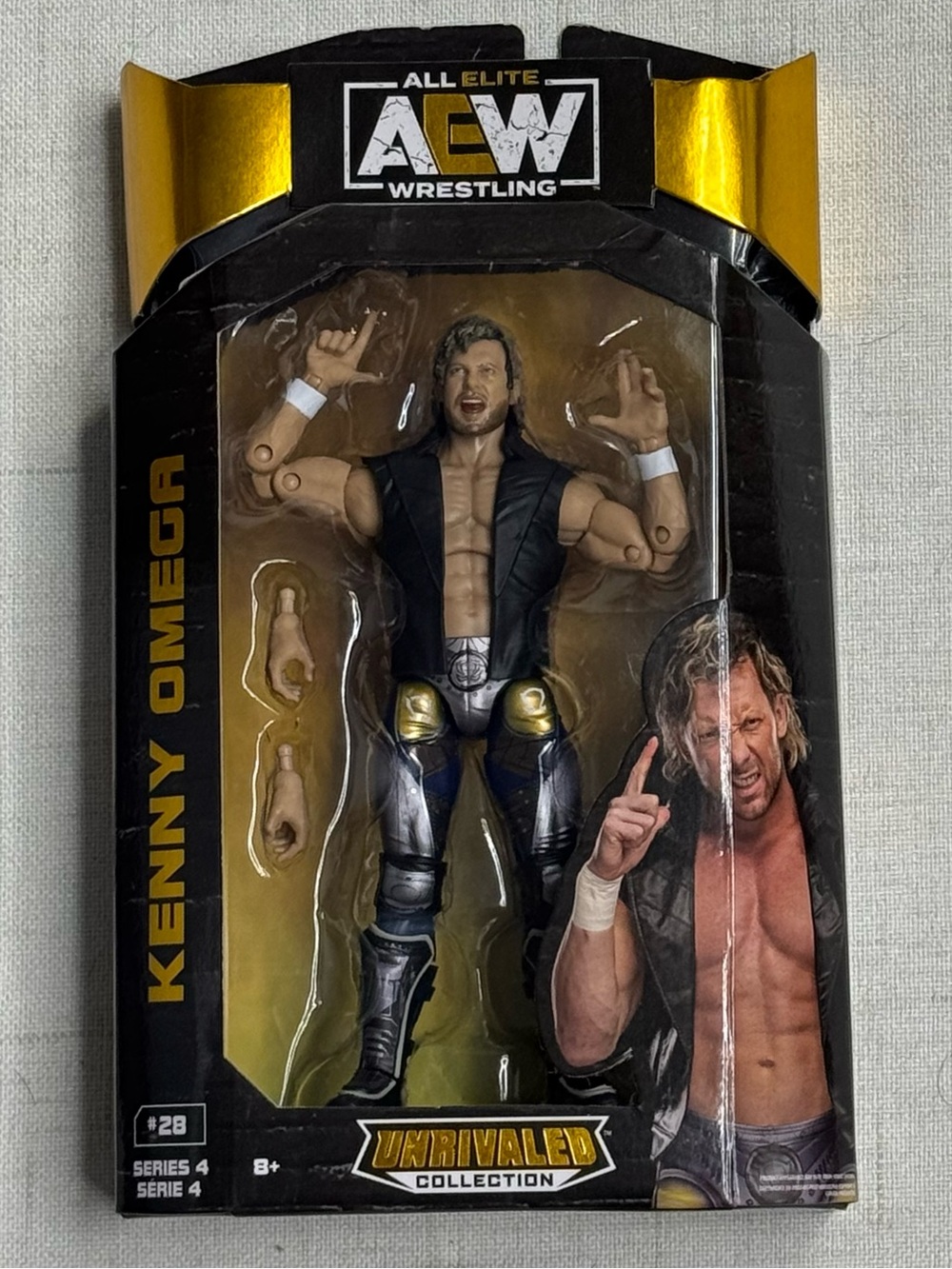 2021 AEW Jazwares Unrivaled Collection Series 4 #28 Kenny Omega